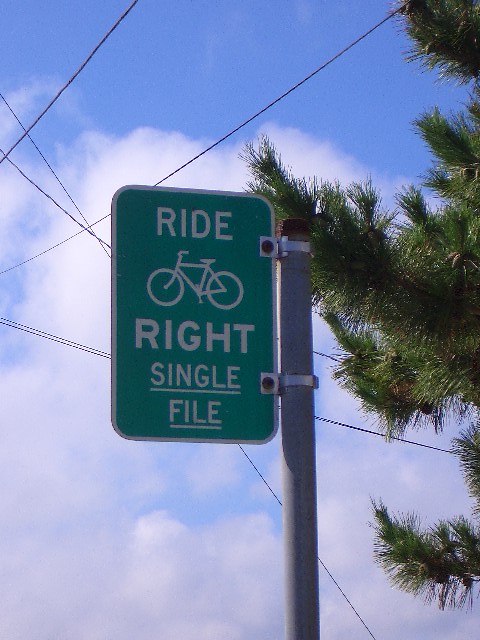 Ride right, dammit!